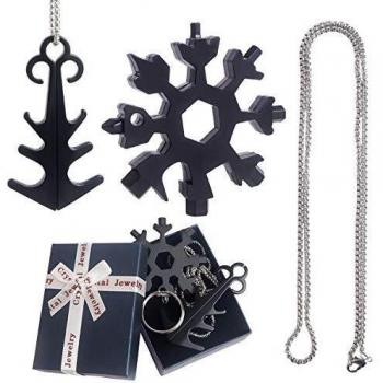 Ensemble d'outils de flocon de neige portable 19-en-1