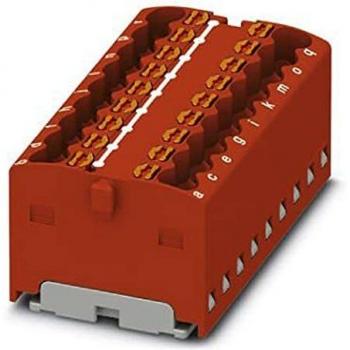 PTFIX 18X1.5 RD Red Terminal Block