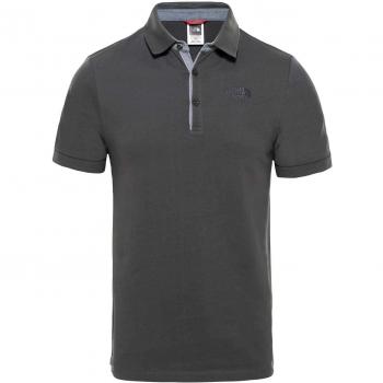 The North Face Polo Piquet Premium Homme, Gris