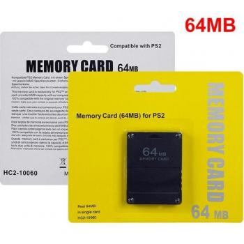 Zwarte Geheugenkaart voor PS2 8 MB