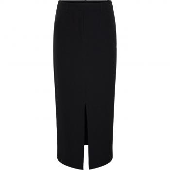 XS Black Bossy Mid-Length Skirt – Women's Fashion