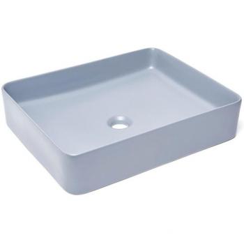 Matt Dark Blue Infinitio Countertop Sink 50x40x11 cm