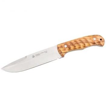Puma IP Multifunktionales Outdoormesser ONDULAR IV L – 15 cm – Stahl AN.58 – Olivenholzgriff