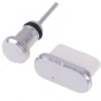 Type-C and 3.5mm Silicone Dust Plugs for Smartphones