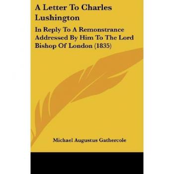 A Letter To Charles Lushington