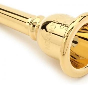 7CS Gold-Plated Trombone Mouthpiece by Denis Wick