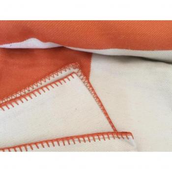 Plaid tricoté en laine et cachemire LISM