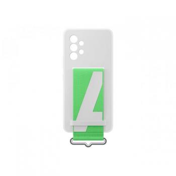 Samsung Silicone Cover pour Galaxy A53 5G avec bracelet vert