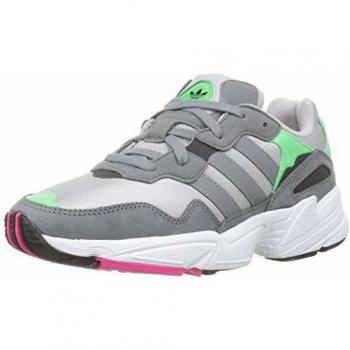 Adidas Boys' Yung-96 Running Shoes, Multicolor, Size 4 UK
