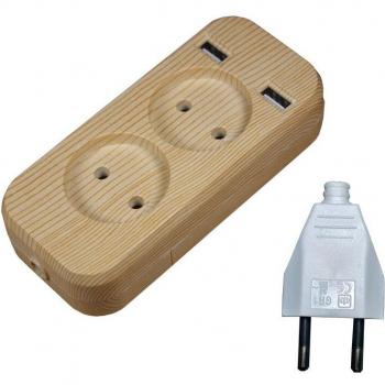 Dual USB Charging Wall Socket 5V 2A