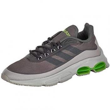 Adidas Quadcube, Sneakers Homme, Gris Gris Six Gris Six Signal Green, 42 2/3 EU