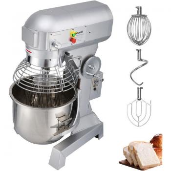 Mixeur Pâtissier VEVOR 30L Acier Inox 1100W