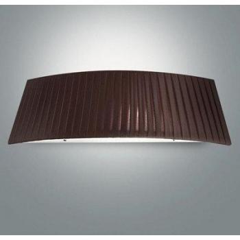 Fabas Luce Dorotea Wandleuchte (Plissee) Braun – E27