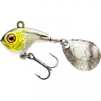 Leurre sous-marin Westin DropBite Tail Jig 3.2cm Coloris Headlight