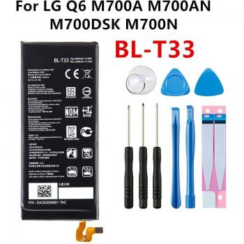Batterie de téléphone BL-T33 3000mAh pour LG Q6