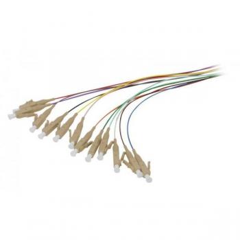 Synergy 21 Fiber Optic Pigtail Cable 2m 12x LC OM2 Multicolor