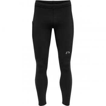 Mallas Newline Sport Core Warm para Hombres, Color Negro, Talla L