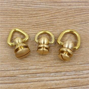 Leather Craft Rivets and Studs with Rotating Head Spikes