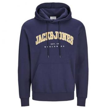 Jack & Jones Men's Plus Size Logo Varsity Hoodie