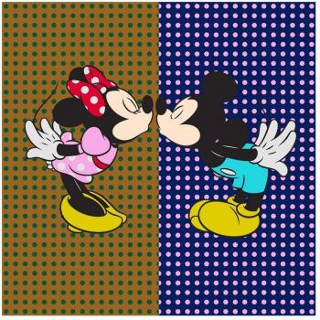 CODELLO Tuch Dreieckstuch Disney Mickey Minnie Loved 82083827