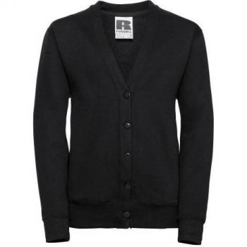 Kids Royal Blue Cardigan 11-12 by Jerzees