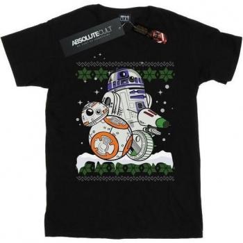 T-shirt nera Star Wars L'Ascesa di Skywalker per ragazze 7-8 anni