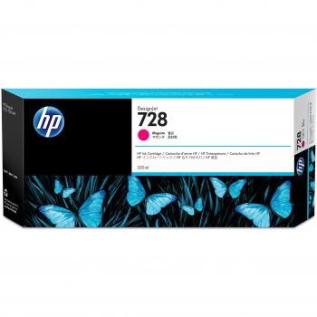 Cartuccia inchiostro magenta DesignJet HP 728, 300 ml