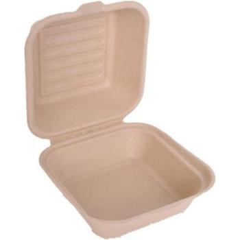 50 Stück Abbaubare Takeout Boxen für Lebensmittel