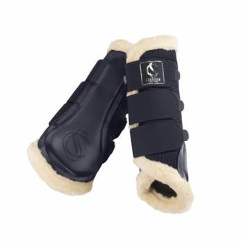 Beinschutz „Eskadron Gamaschen“ – Mesh‑Fauxfur, Classic Sports (XL)
