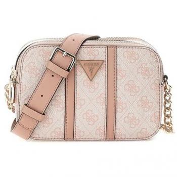 Guess Borsa a tracolla mini Noreen in rosa polveroso