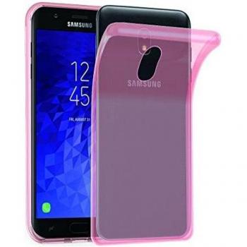 Cadorabo Étui Souple Rose pour Galaxy J3 2018