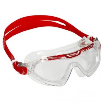 Lunettes de natation Aqua Sphere Vista XP rouge avec verres clairs