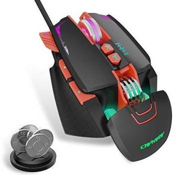 Mouse Gamer 8 Botones con RGB 3200 dpi