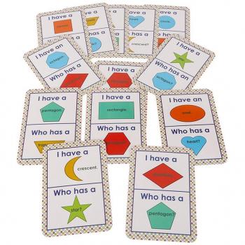 Juego de tarjetas de aprendizaje en inglés