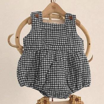 Warm Sleeveless Bodysuit for Boys and Girls