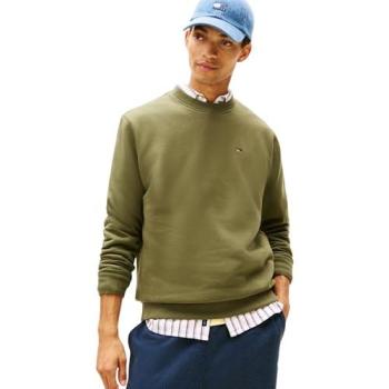 Felpa Verde Regular Fit Tommy Jeans