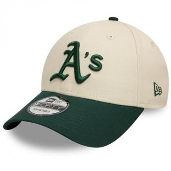 New Era MLB Oakland Athletics 9FORTY Cap Light Beige/Green