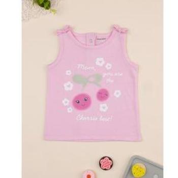 Tee Rosa Floral Jovem Garçonete