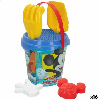 Mickey Mouse Strandspielzeug-Set Ø 18 cm (16er Pack)