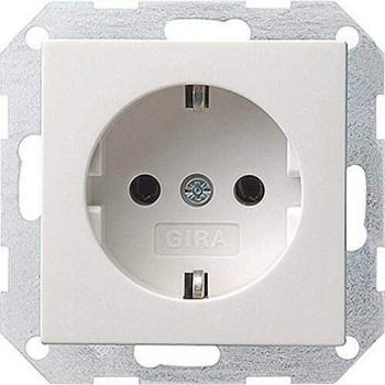 Gira 427825 Schuko Socket Pack of 10 Pure White