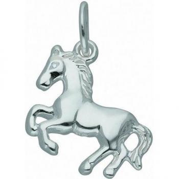 Elegante 925 Silber Kette mit Pferdeanhänger von ADELIA'S