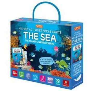 The sea. My first activities arts & crafts. Ediz. a colori. Con 50 adesivi. Con 4 fondali. Con 200 trasferibili