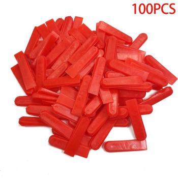 100pcs Floor and Wall Tile Leveling Wedges