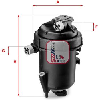 Filtro de Combustível SOFIMA 5144 GC – Proteção Total