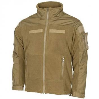 MFH Fleecejacke Tactical Coyote Tan 4XL