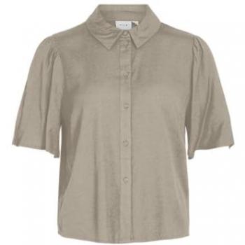 Camicia VILA VIPricil Beige Chiaro (modello donna)