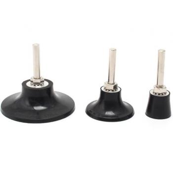 Soporte de Discos Lijadora con Almohadilla 1‑2‑3 y Vástago ¼”