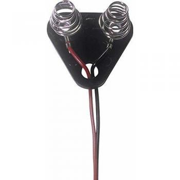 Memory Protection Devices Batterieclip, Federkontakt, Schwarz, 29 x 27 x 2 mm