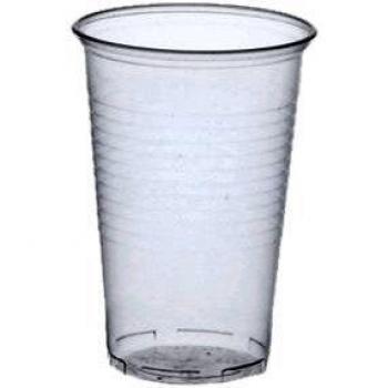 Kunststoffbecher 0,3 l transparent (100 Stück)