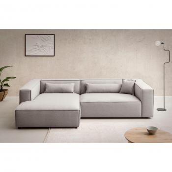LeGer Home „PIARA XXL“ – L‑Form Ecksofa mit extra tiefer Sitzfläche